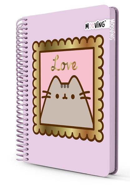 CUADERNO MOOVING PREMIUM POCKET PUSHEEN 96H RAYADO (1232207)
