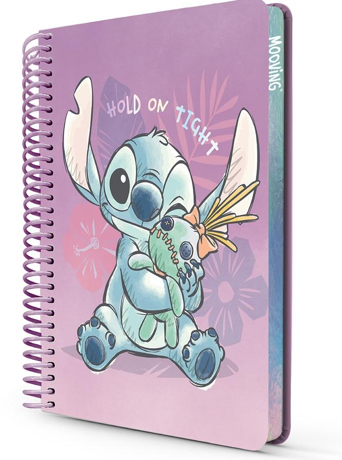 CUADERNO MOOVING PREMIUM POCKET STITCH 96H RAYADO (1232244)