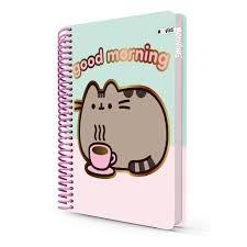 CUADERNO MOOVING PREMIUM CARTA PUSHEEN 96H RAYADO (1230207)