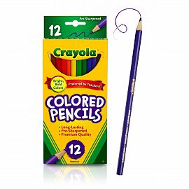 LAPIZ COLOR CRAYOLA X12U. LARGO (6840120231) (0000684012)