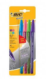 BOLIGRAFO BIC PRECISION Y SUAVIDAD 0.7MM X4 (928720)