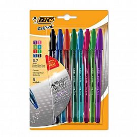 BOLIGRAFO BIC PRECISION Y SUAVIDAD 0.7 MM BLISTER X8U (967953)