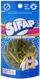 BROCHE SIFAP DORADO MARIPOSA Nº5 DOYPACK X 100U. (2500600005)