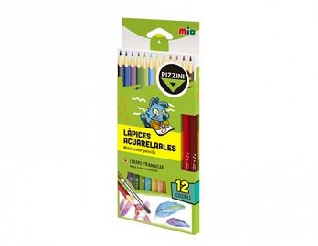 LAPIZ COLOR PIZZINI ACUARELABLES X12U. (LML3712)