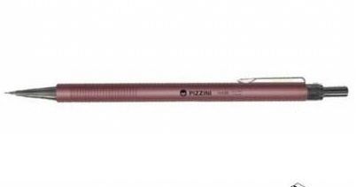 PORTAMINAS PIZZINI 0.5MM PUNTA RETRACTIL METAL C/U (1443R)