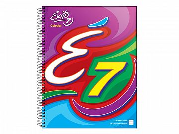CUADERNO EXITO E7 21X27 COLEGIAL ECOLOGICO X100H RAYADO (100791)