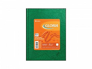 CUADERNO GLORIA FORRADO X42H CUADRICULADO T/C AZUL (100934)