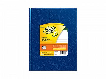 CUADERNO EXITO E1 FORRADO X200H T/C RAYADO T/C AZUL (100994)