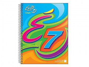 CUADERNO EXITO E7 21X27 COLEGIAL ECOLOGICO X60H CUADRICULADO (100794)