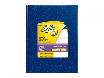 CUADERNO EXITO E3 FORRADO X100H V/COLORES T/C CUADRICULADO (100961)