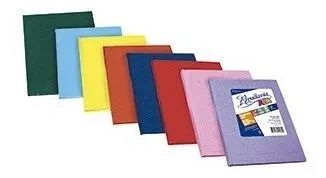 CUADERNO RIVADAVIA FORRADO X100H T/C  V/COLORES CUADRICULADO (385410)