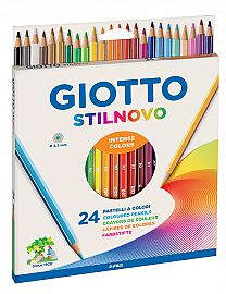 LAPIZ COLOR GIOTTO STILNOVO X24U. LARGOS (256600ES)