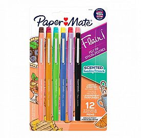 MARCADOR PAPER MATE FLAIR AROMAS BLISTER X 12U. SURTIDOS (2125359)