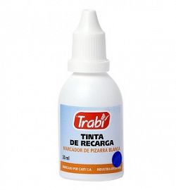 TINTA TRABI P/MARCADOR PIZARRA X30CM.