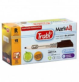 MARCADOR TRABI MARKALL TODA SUPERFICIE X12U. V/COLORES