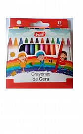 CRAYONES DE CERA TRABI X12U. (TR1026)