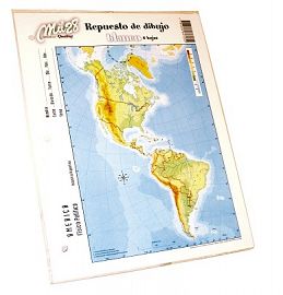 REPUESTO DE DIBUJO 1028 Nº3 BLANCO X 8H.