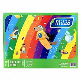 BLOCK DE DIBUJO 1028 Nª6 COLOR X 20H