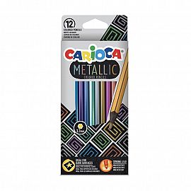 LAPIZ COLOR CARIOCA METALIZADO X 12U. LARGOS (43164)