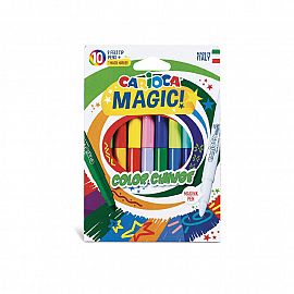 MARCADOR CARIOCA MAGIC C/CAMBIACOLOR X 10U. (42737)