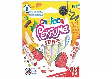 MARCADOR CARIOCA PERFUME STAMPS X 8U. (42988)