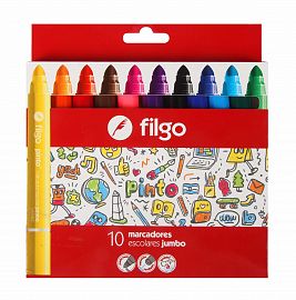 MARCADOR FILGO ESCOLAR JUMBO X10 (CMJ-E10-SUR)