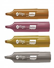 RESALTADOR FILGO TEXT MARKER METALIZADO V/COLORES (TXM-C12)