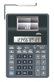 CALCULADORA CIFRA PR1200  ELECTRONICA C/IMPRESOR 2 COLORES