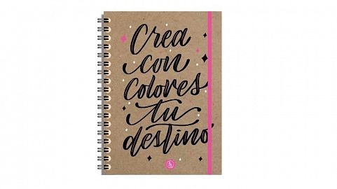 CUADERNO REYSA LINEA KRAFT BULLET TAPA DURA 15X21 80H C/ESP (1002)