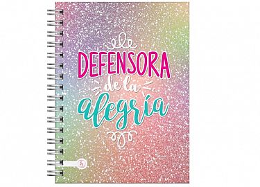CUADERNO REYSA LINEA HOLOGRAFICA TAPA DURA 15X21 80H C/ESP (1019)