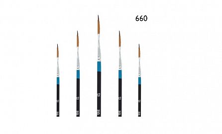 PINCEL EQ ARTE REDONDO N° 6 (660-6) SINTETICO