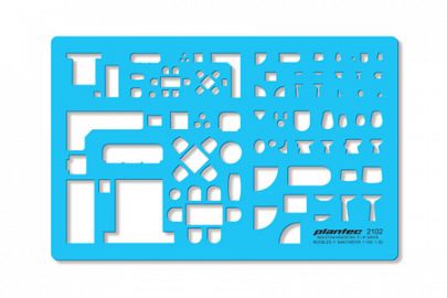 PLANTILLA PLANTEC MUEBLE/SANITARIOS 1:100/1:50 (2102/2101)