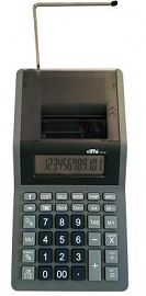 CALCULADORA CIFRA PR26 12 DIG. PILAS/ADAPT CON IMPRESOR