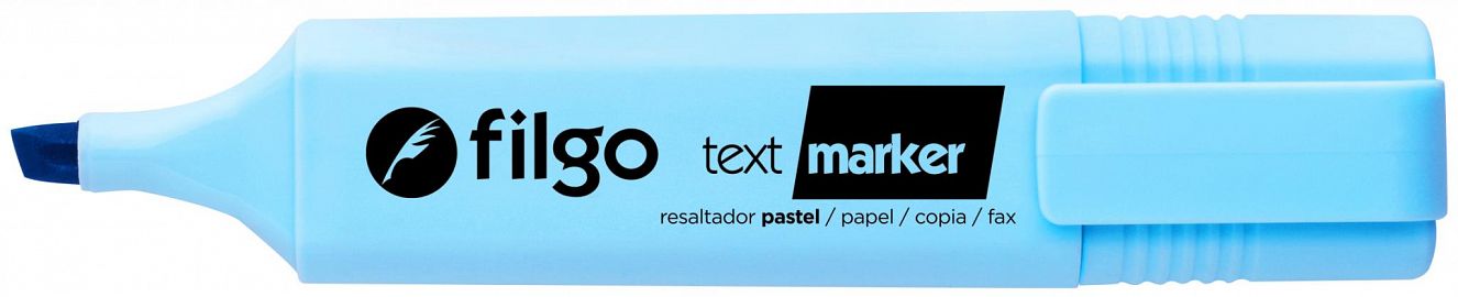 RESALTADOR FILGO TEXT MARKET PASTEL  X12U. C/U V/COLORES (TXM-C12)