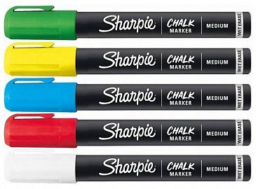 SHARPIE TIZA LIQUIDA BORRABLE X5 (2175541)