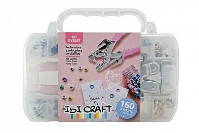 KIT EYELET IBI CRAFT PERFORADORA+OJALILLOS (650500)
