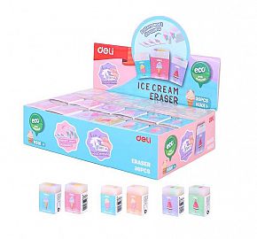 GOMA DE BORRAR DELI HELADO X36U (EH301)