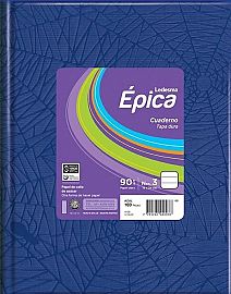CUADERNO EPICA FORRADO N3° 90GR X100H RAYADO (105857)