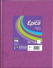 CUADERNO EPICA NUMERO 3 FORRADO 90GR T/C X48H V/COLORES CUADRICULADO (10582)