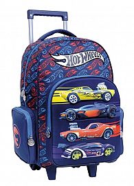 MOCHILA WABRO HOT WHEELS FAST CARS C/R 14
