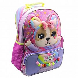 MOCHILA CRESKO SIMONES GLITTER C/MOÑO 18