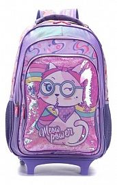 MOCHILA MODAX THINK HAPPY MEOW POWER C/CARRO 18