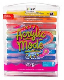 MARCADORES MOOVING COLORING ACRILICOS X20U (3022120)