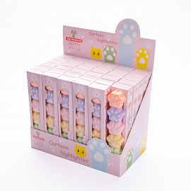MINI RESALTADOR MULTIPAPER HUELLAS X5U FLUO JS-094 (24-263)