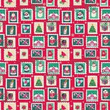 PAPEL AFICHE MURESCO FANTASIA STAMPILLAS NAVIDEÑAS X10U C/U