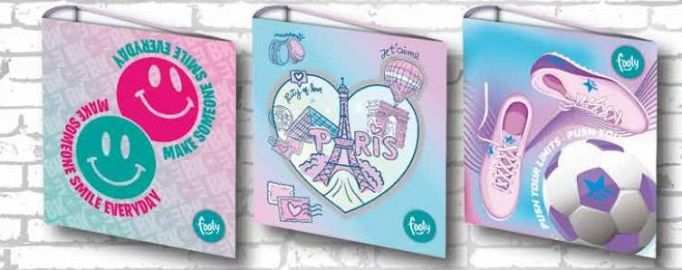 CARPETA FOOTY 3X40 GIRL II (300225)