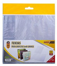 FUNDA LAMA PARA CARPETA 3X40 X3U PVC (5426X3)