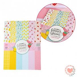 PAPEL IBI CRAFT SUMMER DREAMS X24H 6X8CM 180GRS (600838)