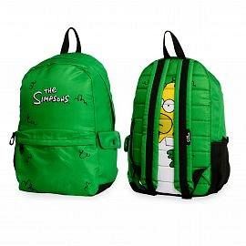 MOCHILA MOOVING SIMPSONS GREEN ESPALDA 18