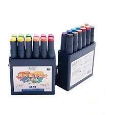 MARCADOR MOOVING DOBLE PUNTA SKETCH ARTIST X24 COLORES (3022224)